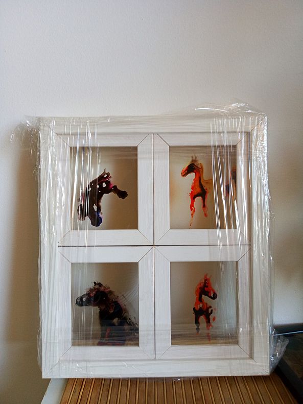 4 miniatures framed-marija colic