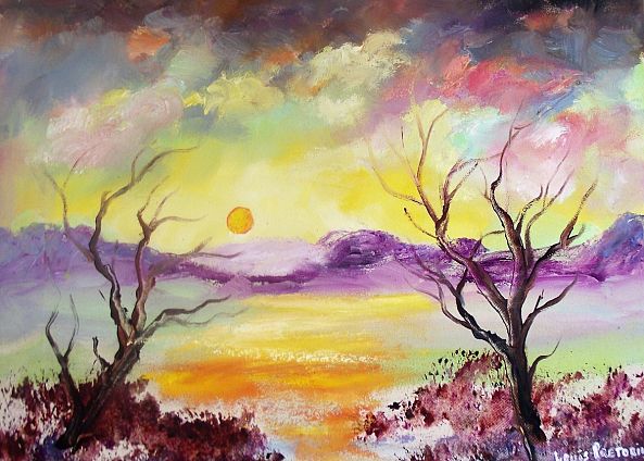 Sunset Trees-Louis Pretorius