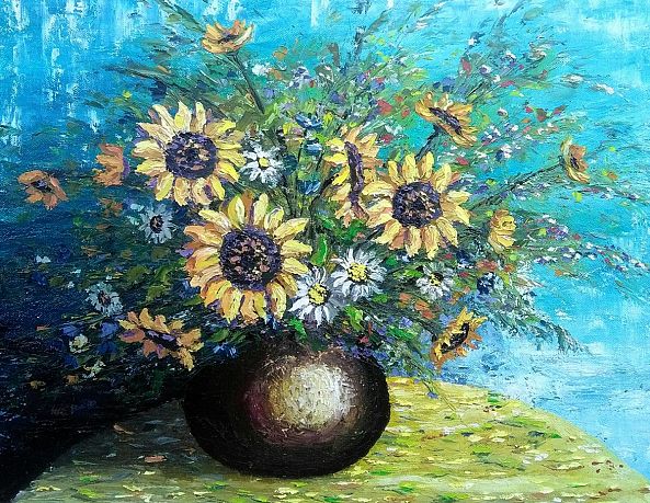 Sunflowers-Jasna Kovacevic