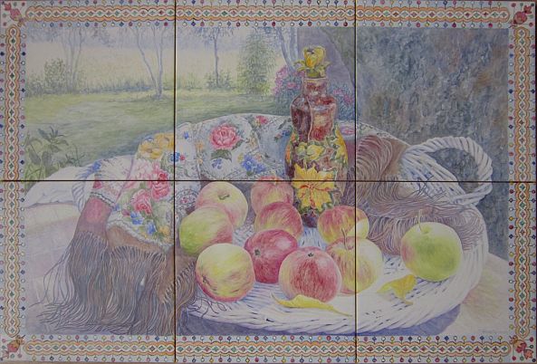  still life with apples-Olga Yakimets