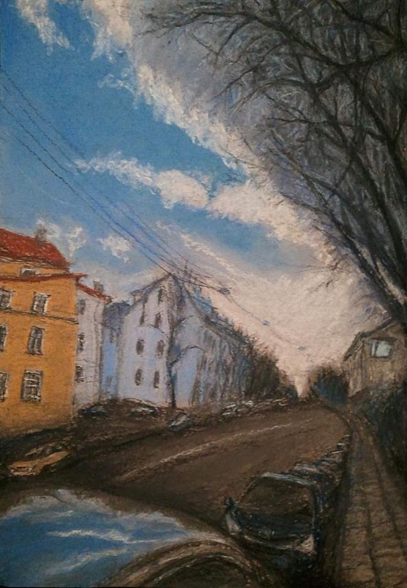 Vilnius, Naugarduko street, Or The Cloud-Marina Tregubova
