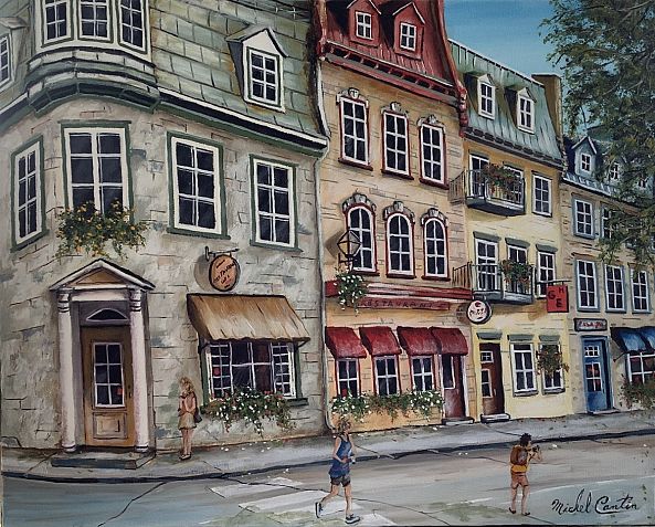 En vacances rue St-Louis-Michel Cantin