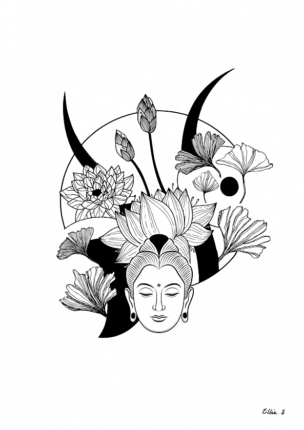 '' méditation ''-Ellie Spies