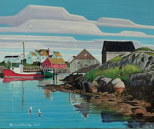 Peggy's Cove, N._É.-Bernard Proulx