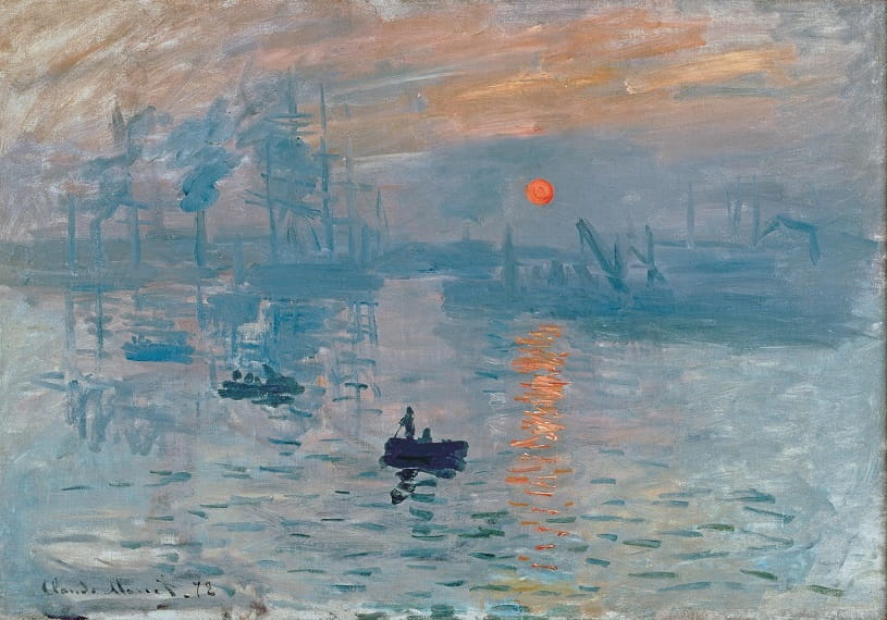 Sunrise by Claude Monet